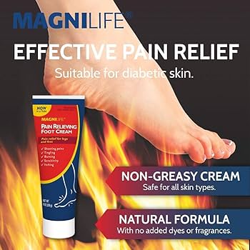 MAGNILIFE PN/RLV FOOT CREAM 113GM