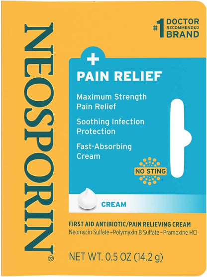 NEOSPORIN PLUS PAIN CREAM 1OZ