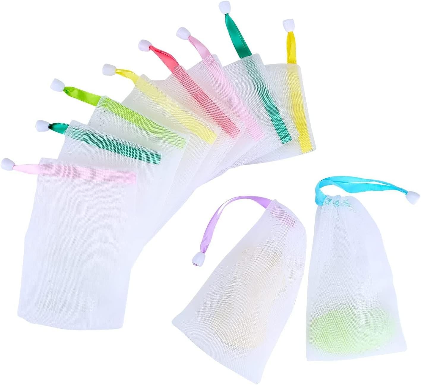 Pacha Soap Co ACCESSORY, MESH BAG 4PK 4 CT