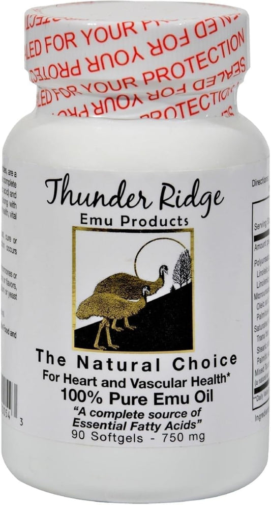 THUNDER RIDGE EMU PRODUCTS EMU OIL GEL CAPS