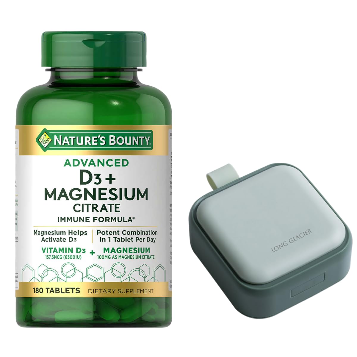 VIT D3 ADV + MAG CIT TAB 90CT NAT BOUNTY