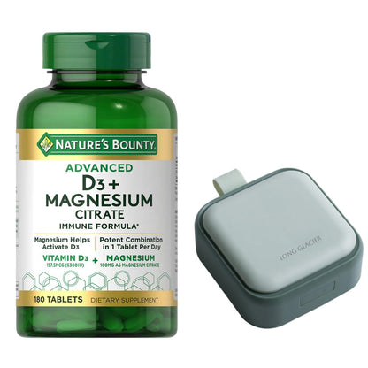 VIT D3 ADV + MAG CIT TAB 90CT NAT BOUNTY