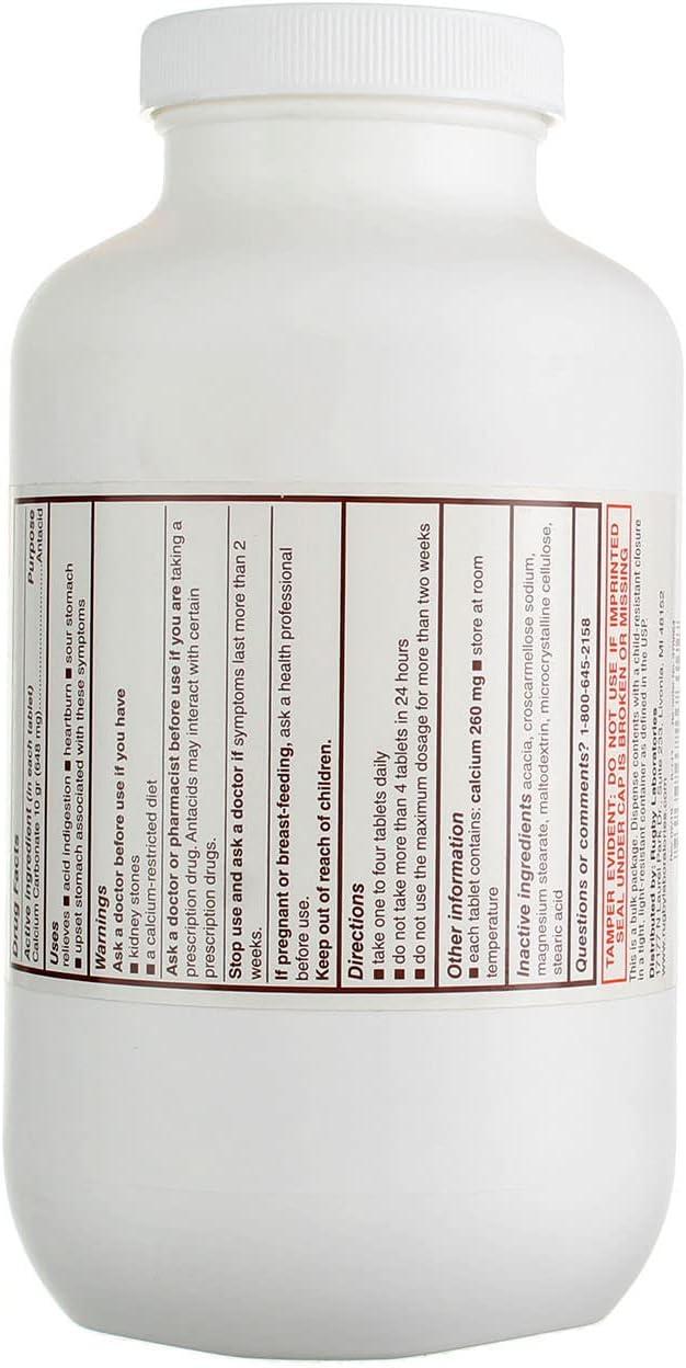 CALCIUM CARBONATE 648 MG TAB 1000
