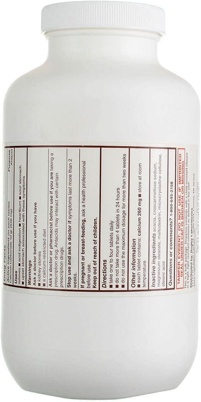 CALCIUM CARBONATE 648 MG TAB 1000