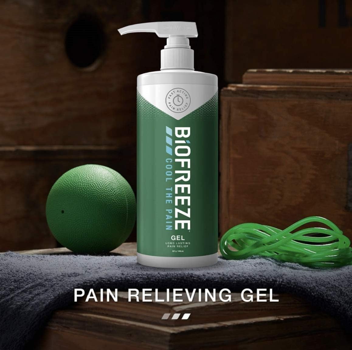 BIOFREEZE PAIN RELIEF GEL PUMP 8OZ