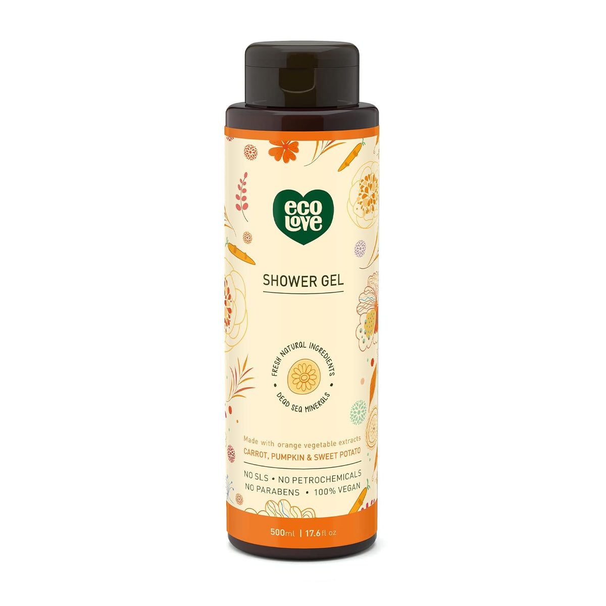 ECOLOVE SHOWER GEL,PURPLE FRUIT