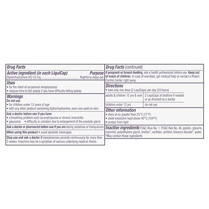 LDR SLEEP AID GC 25MG 12