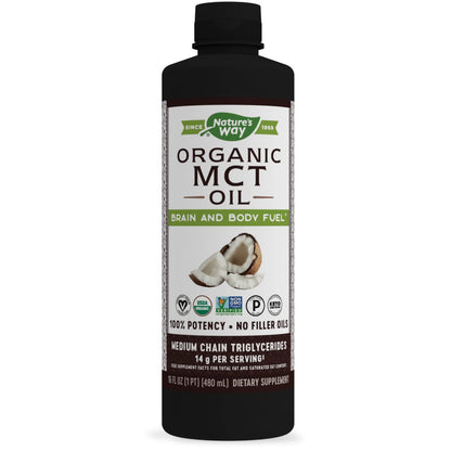NATURE'S WAY MCT COCONUT OIL,100%