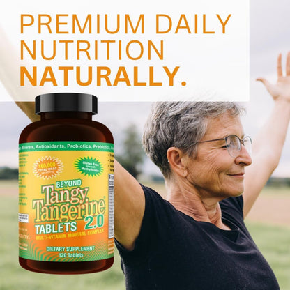 Vitamin Supplement Tablets; Tangerine Lime