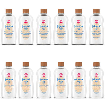 Johnsons Baby Oil Shea & Cocoa Butter 20oz