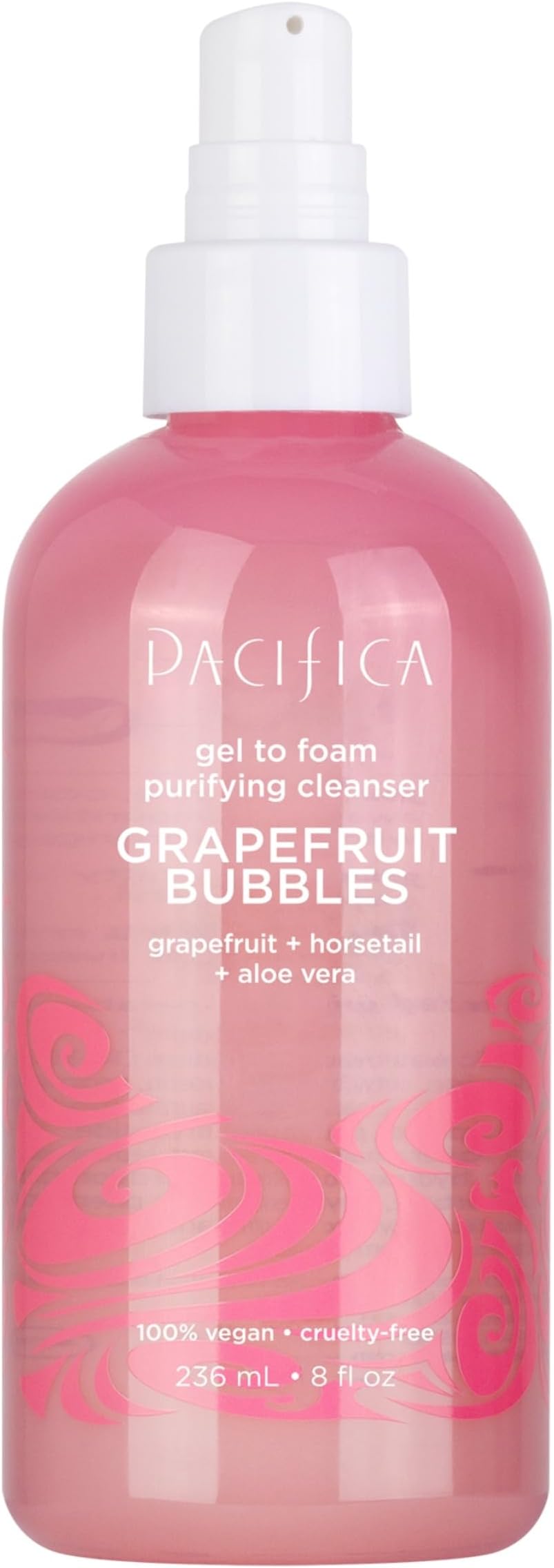 Pacifica Grapefruit Bubbles Gel to Foam Purifying Cleanser