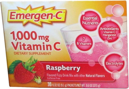 EMERGEN-C EMERGEN-C,RASPBERRY