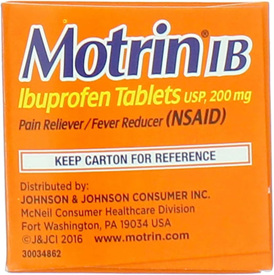 MOTRIN IB TB 200MG 50 CPLT