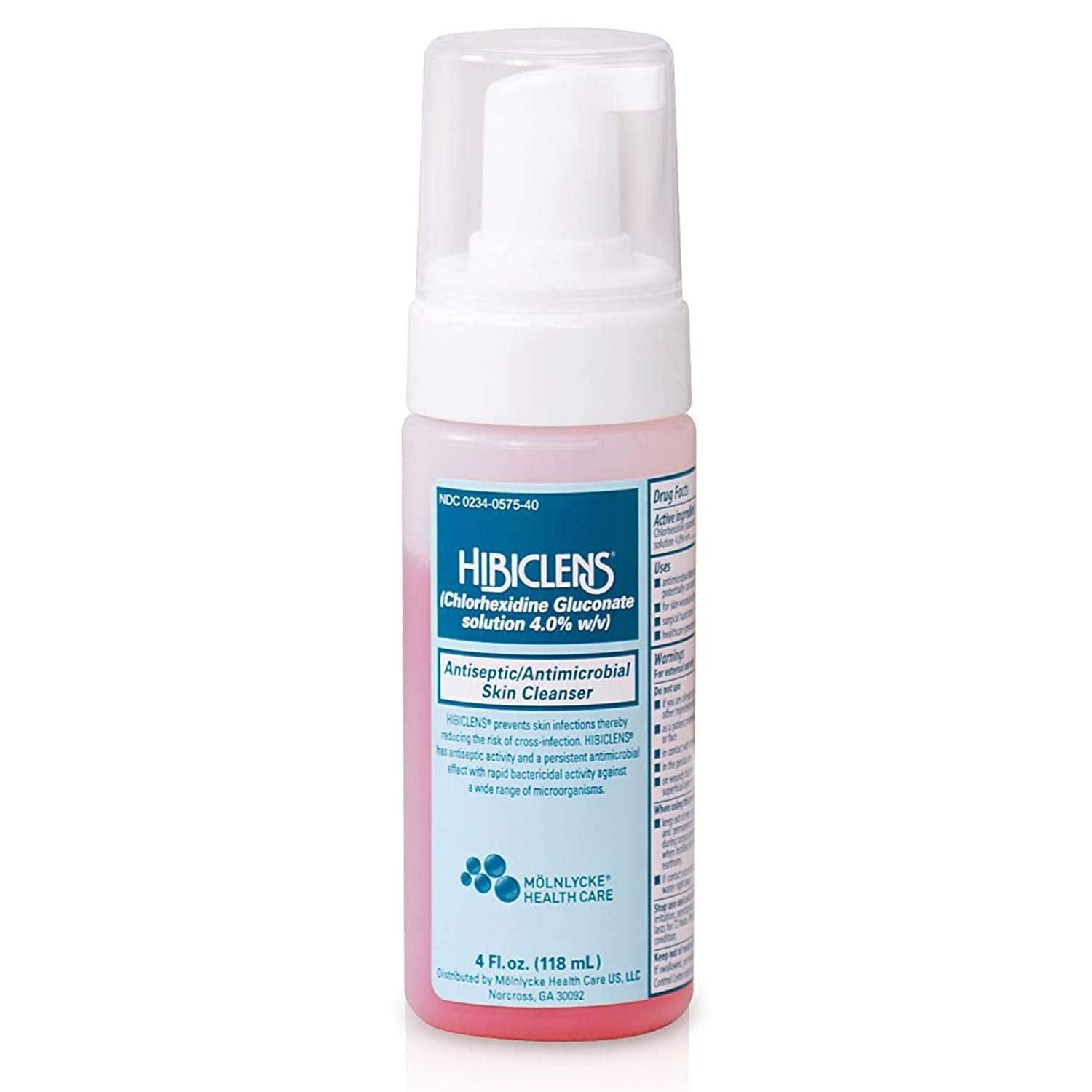 HIBICLENS ANTISEPT CLNSR W/FOAM PUMP 8OZ