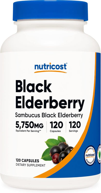 ELDERBERRY 500MG CAP 60CT NATURE'S BLEND