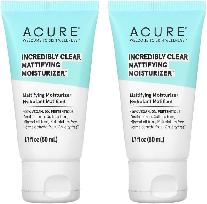Incredibly Clear Moisturizer;Mattifying