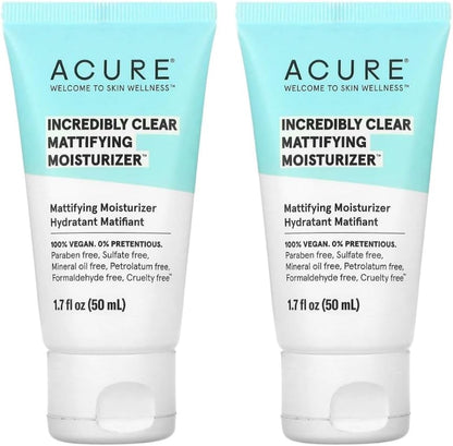Incredibly Clear Moisturizer;Mattifying