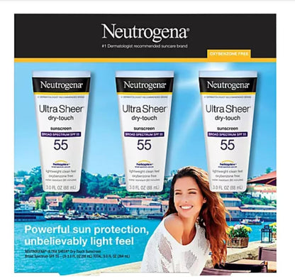 NEUTROGENA ULTRA SHEER SPF70 SPY 5 OZ