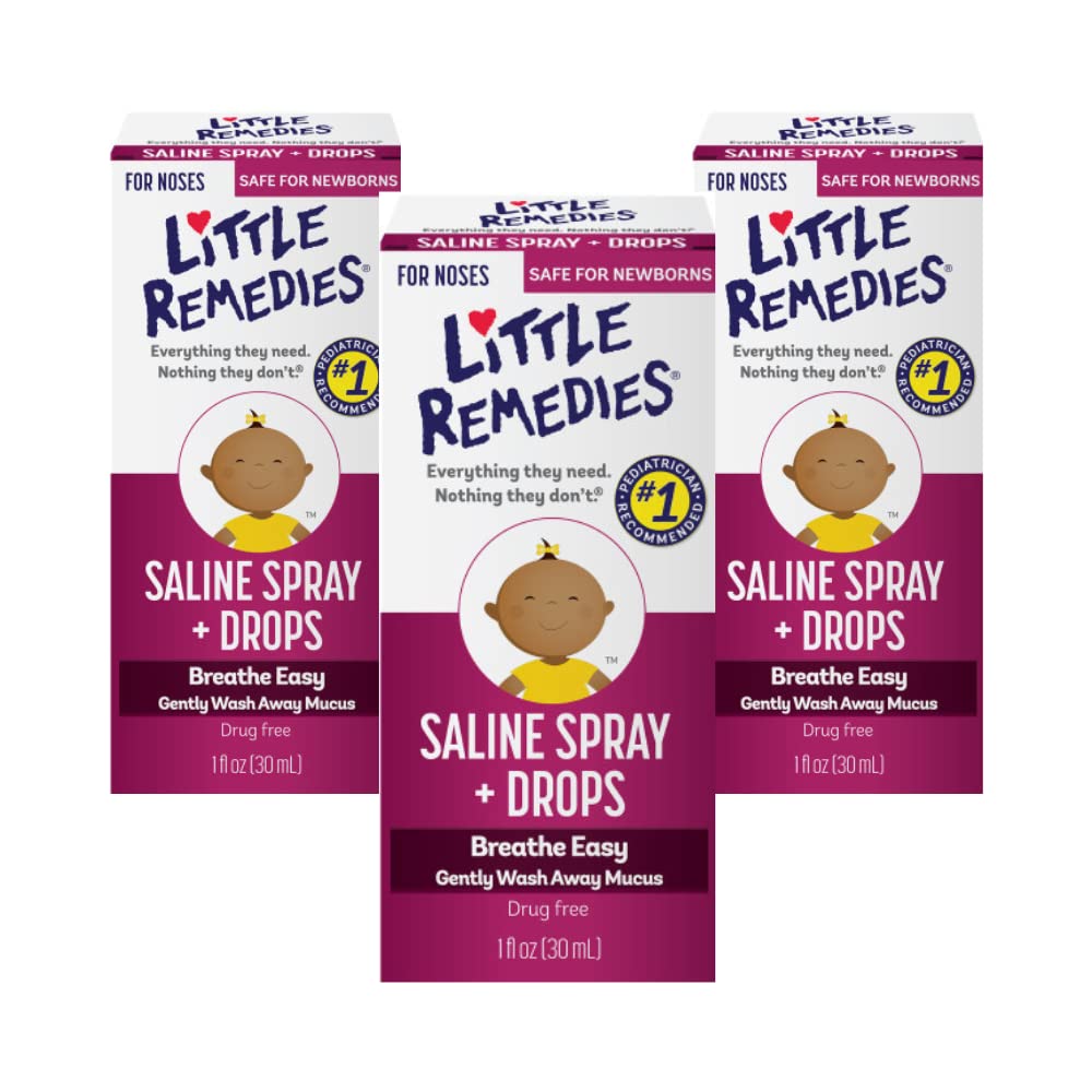 LITTLE NOSES BABY SALINE SPRAY 3OZ