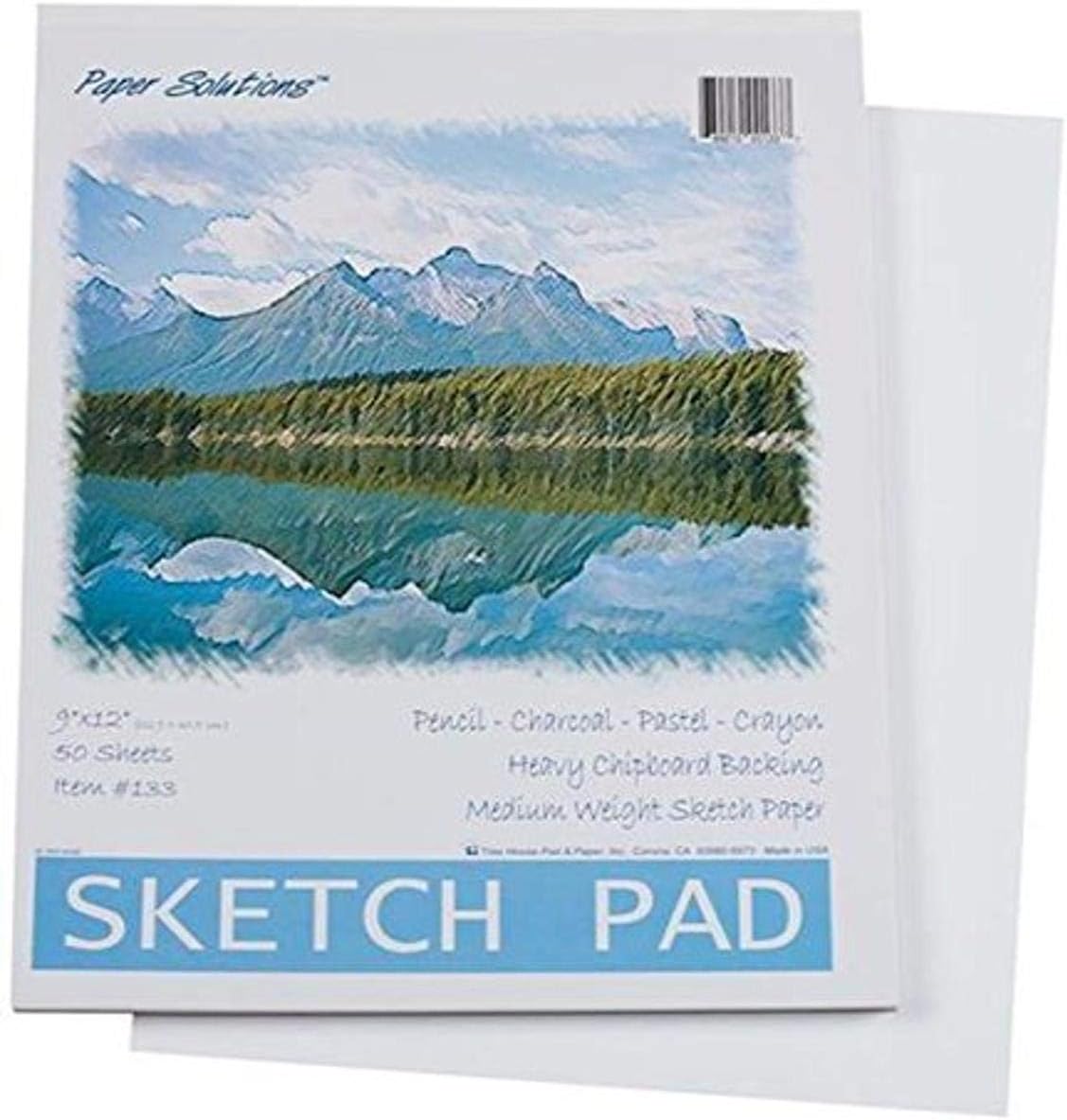 UCreate 50 Sheet Sketch Pad, 9" x 12"