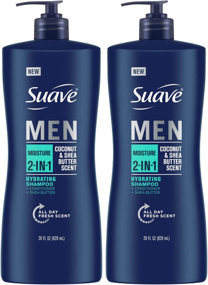 SUAVE MEN ALVR SH 28OZ 3N1