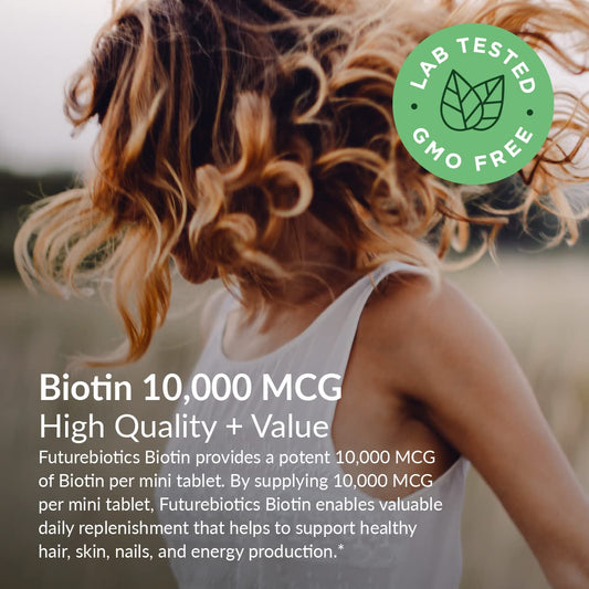 BIOTIN 10000 MCG TABLETS 100CT WINDMIL