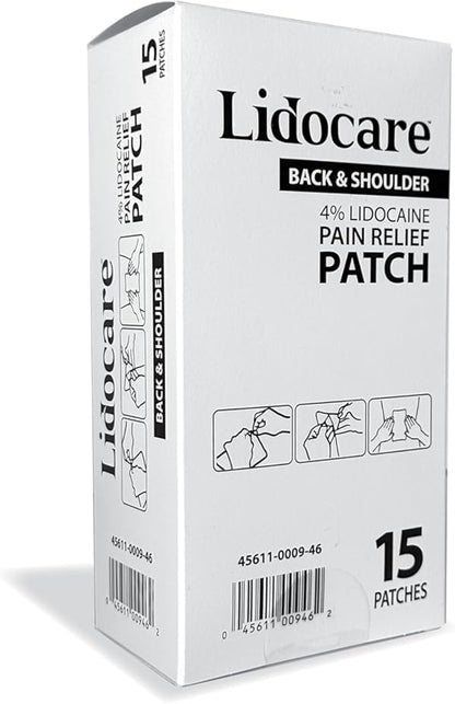 LIDOCARE AP 4% 6 ARM/NECK/LEG