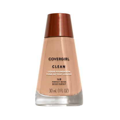 COVERGIRL Clean Makeup Liquid Foundation - 148 Perfect Beige