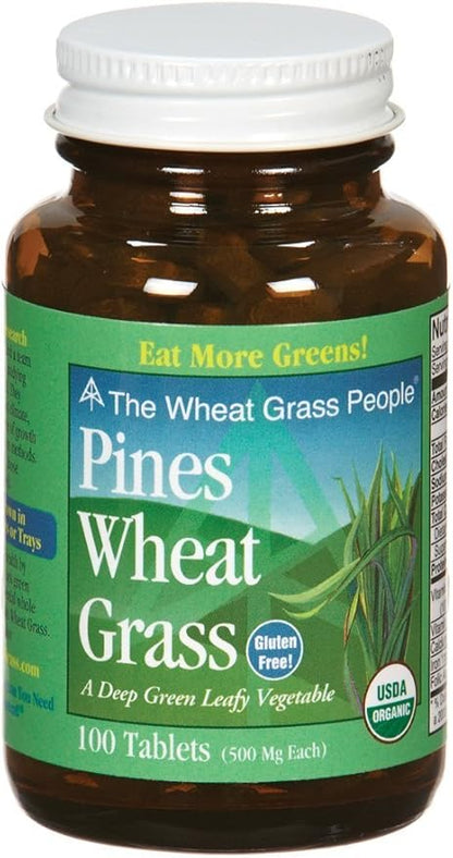 PINES INTERNATIONAL WHEAT GRASS 500MG TAB,OG2