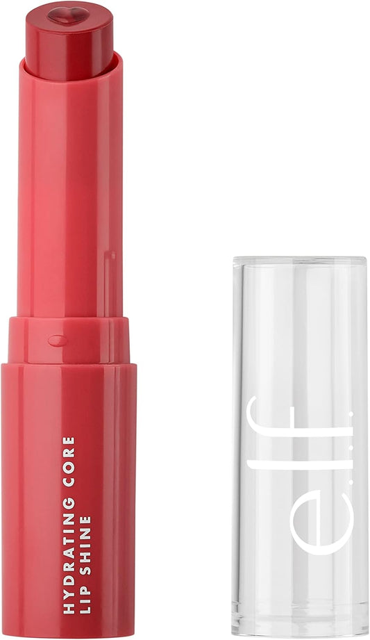 e.l.f. Hydrating Core Lip Shine Makeup - Ecstatic, 0.09 oz