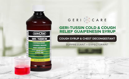 GERI-TUSSIN LQ 100-10MG/5ML 237ML