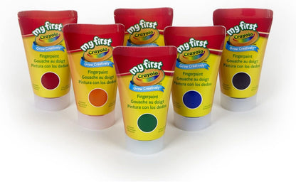 Crayola Washable Fingerpaints- Secondary Colors, 3 count