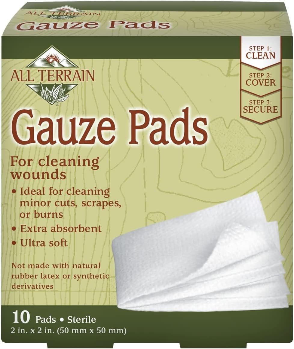 ALL TERRAIN GAUZE PADS,2IN X 2IN