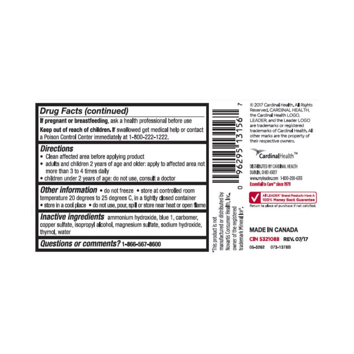 MINERAL ICE PAIN RELIEVING GEL 16OZ