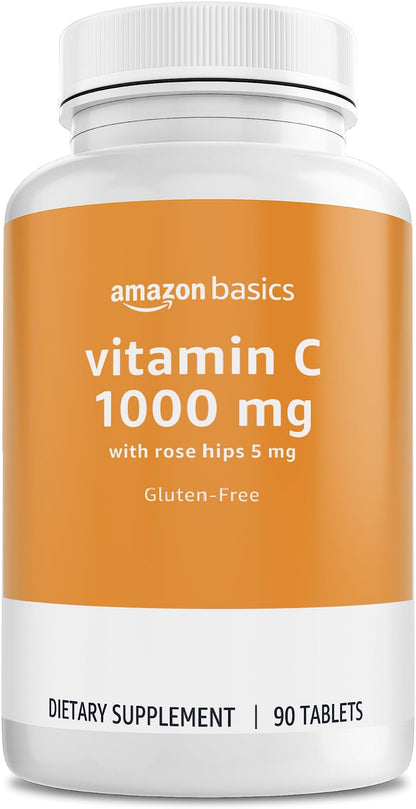 VITAMIN C 1000MG +ROSE TAB 90CT MASON