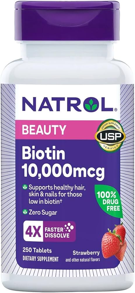 NATROL BIOTIN 5000MCG,FAST DSSLV