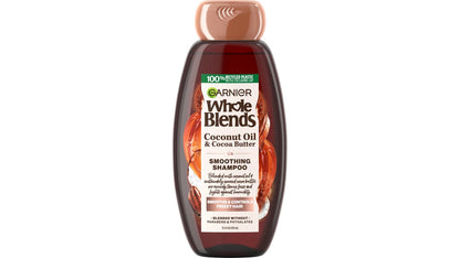 Garnier Whole Blends Smoothing Shampoo with Coconut Oil & Cocoa Butter, 12.5 oz