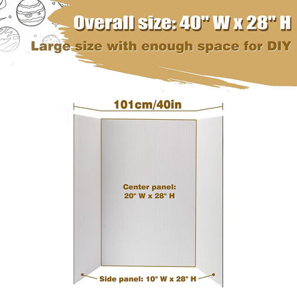 Formit 28" x 40" Tri-Fold Project Board