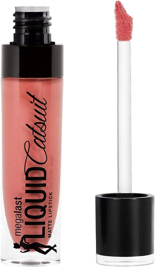 wet n wild MegaLast Liquid Catsuit Matte Lipstick - Nudist Peach