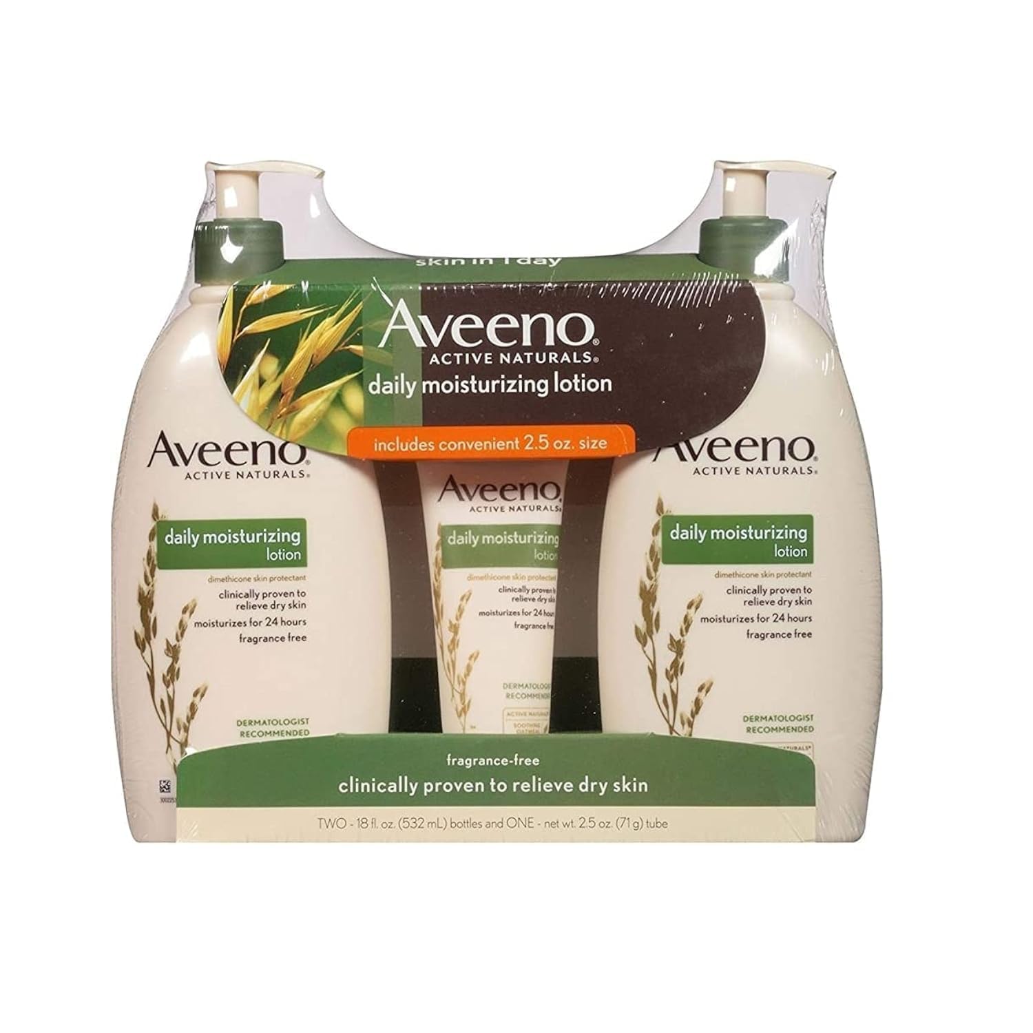 AVEENO A/N LQ 18OZ DMOIS B/W