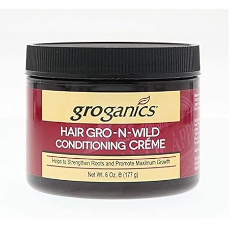 GROGANICS HAIR GRO-N-WILD 6OZ