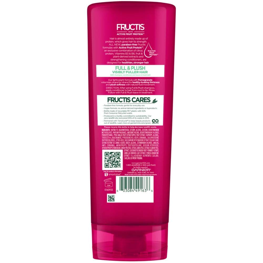 FRUCTIS FULL PLUSH CD 12.5OZ