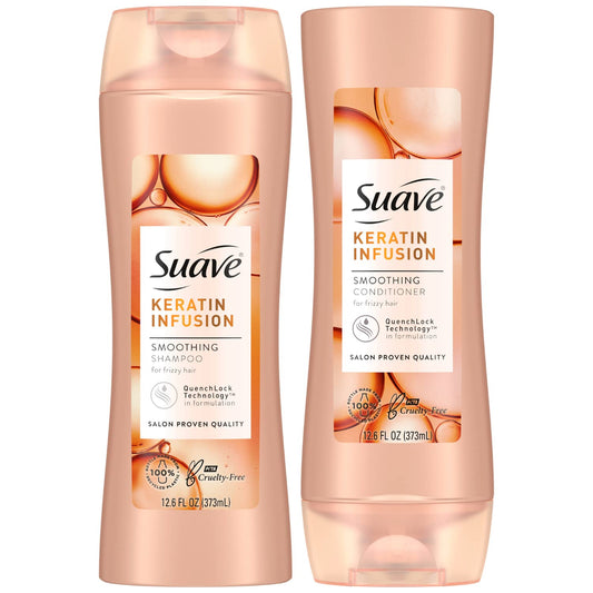 SUAVE KERATIN SMOOTHING CND 12.6OZ