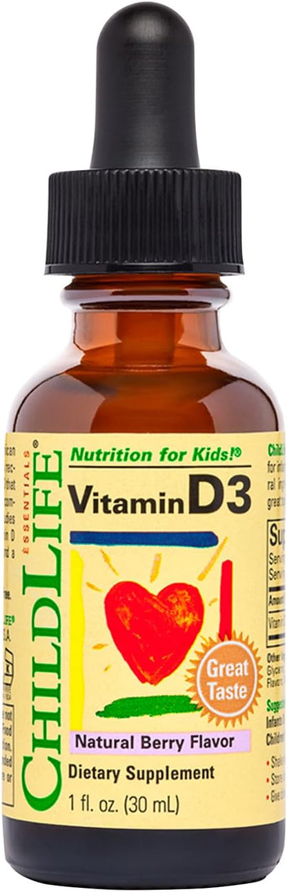 CHILDLIFE ESSENTIALS VIT D3 DROPS,OG2
