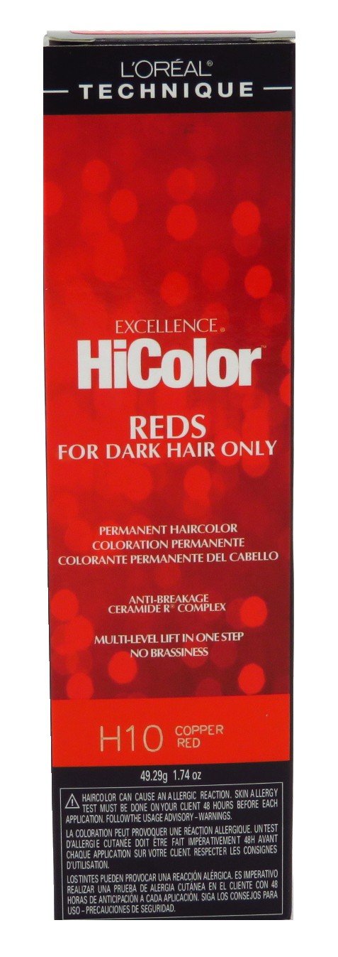 LOREAL EXC HILIGHTS RED