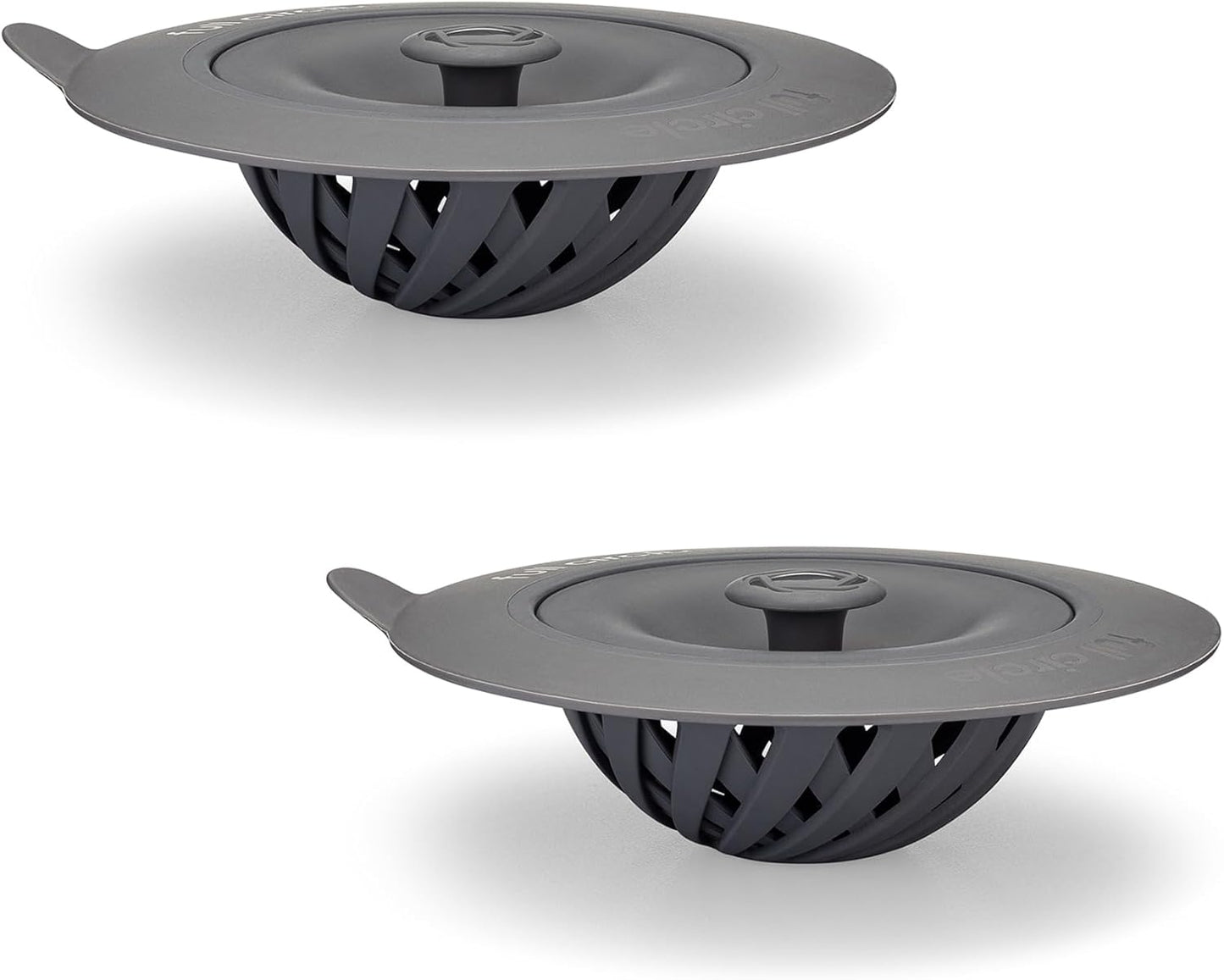 FULL CIRCLE SINK STRAINER,GRAY/WHITE