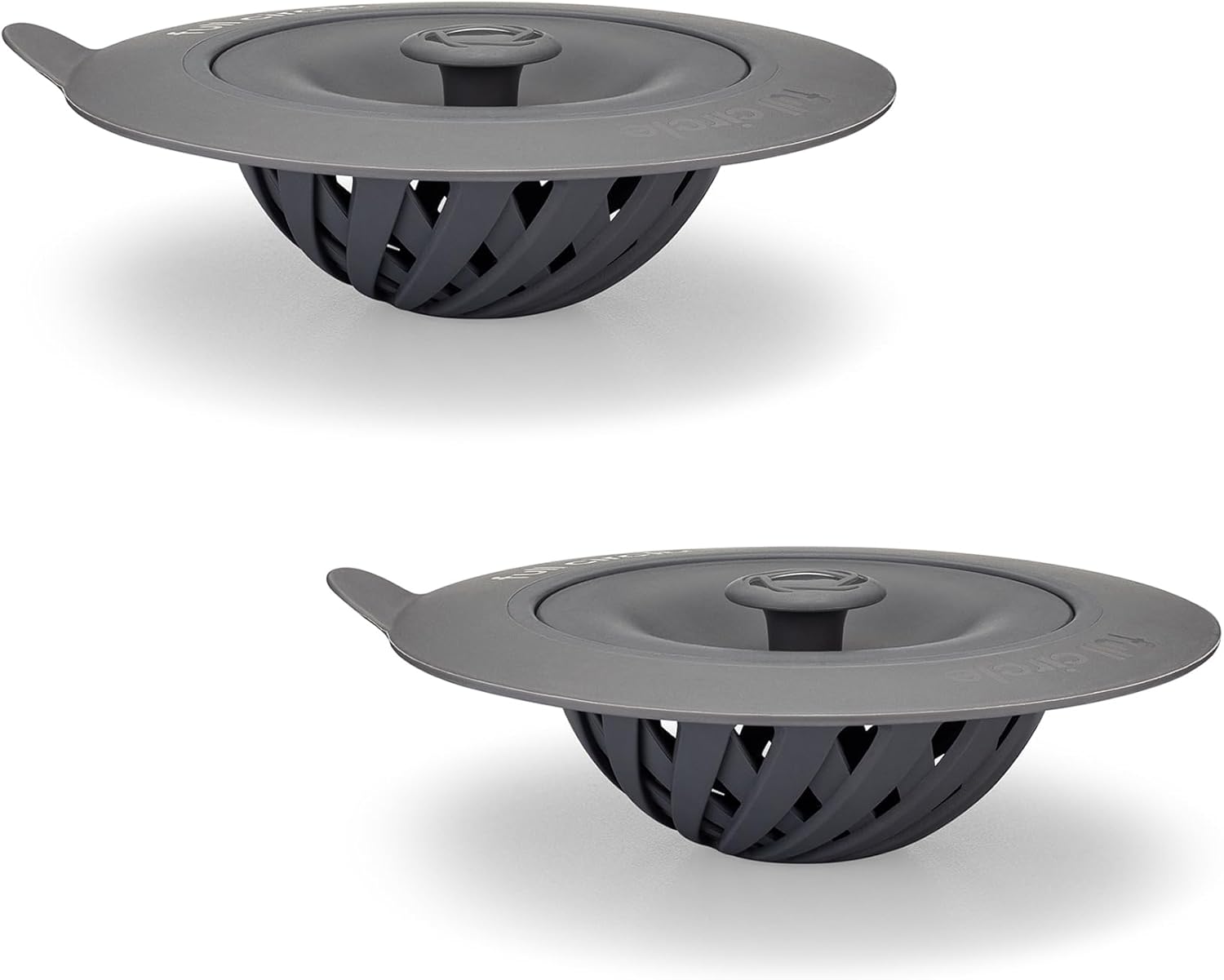 FULL CIRCLE SINK STRAINER,GRAY/WHITE