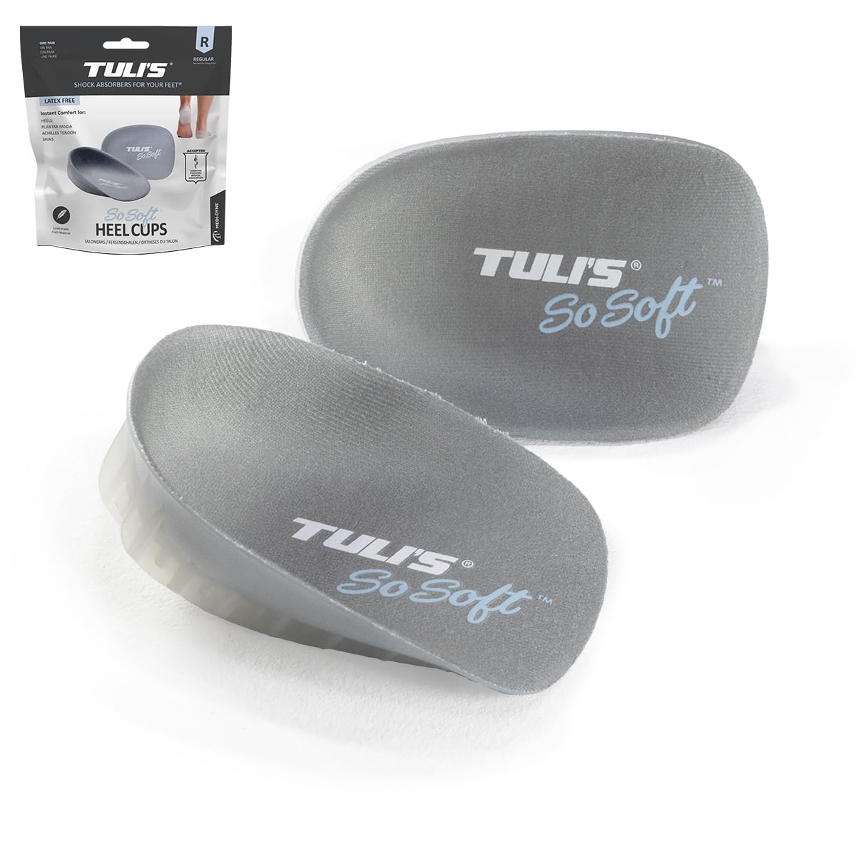 TULIS HEEL CUPS SB 2 SO SOFT RGLR
