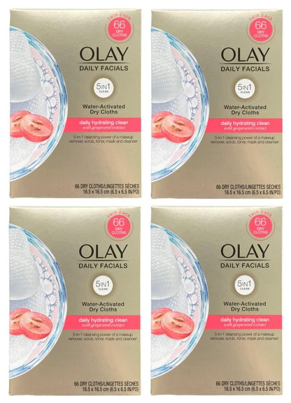 OLAY 5IN1 CLOTH HYDRATING 33CT