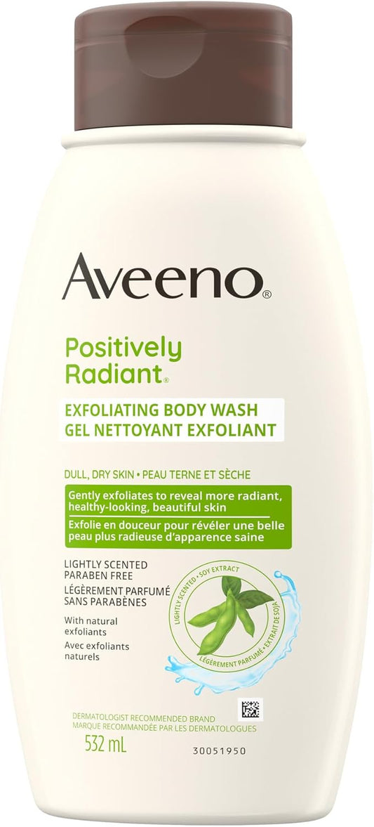 AVEENO EXFOLIATING BDYWASH 18z